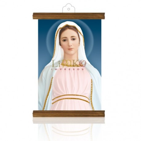 Virgen reina de la paz