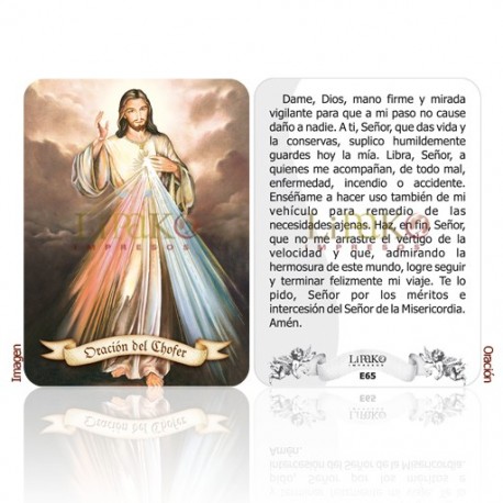 Oración del chofer