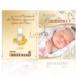 LC60 Rosario de Bautismo (niña) PLATA