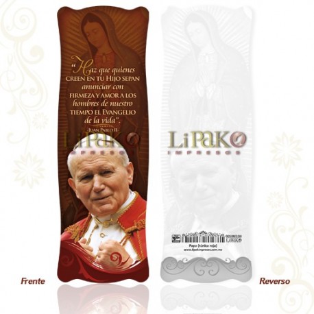 San Juan Pablo II (túnica roja)