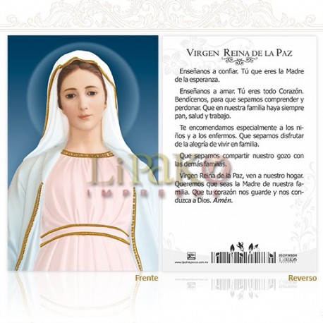 Virgen Reina de la Paz