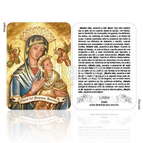 Virgen del Perpetuo Socorro