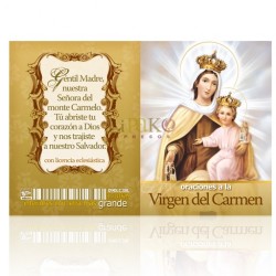 Oraciones a la Virgen del Carmen