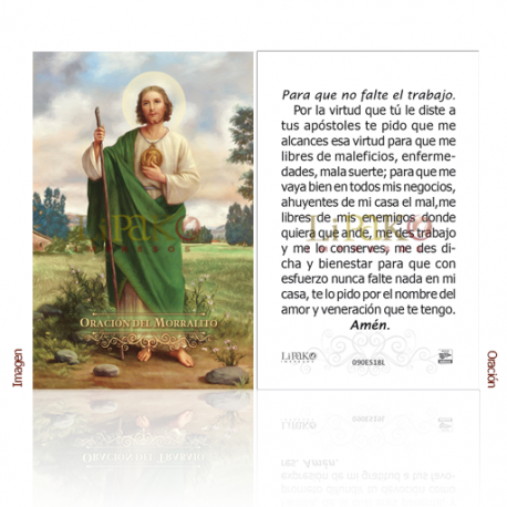 090ES18L San Judas Tadeo (morralito)