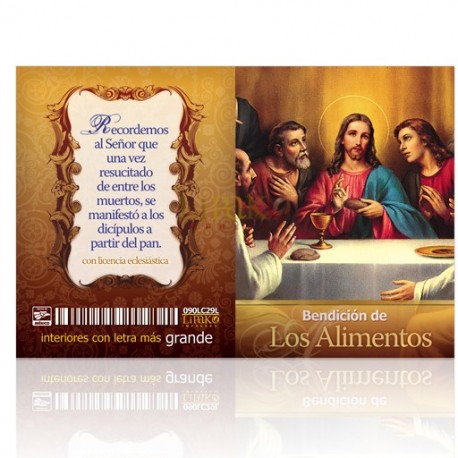 LC29 bendición de los alimentos