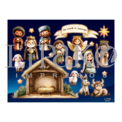 Planilla Adherible: Nacimiento Infantil